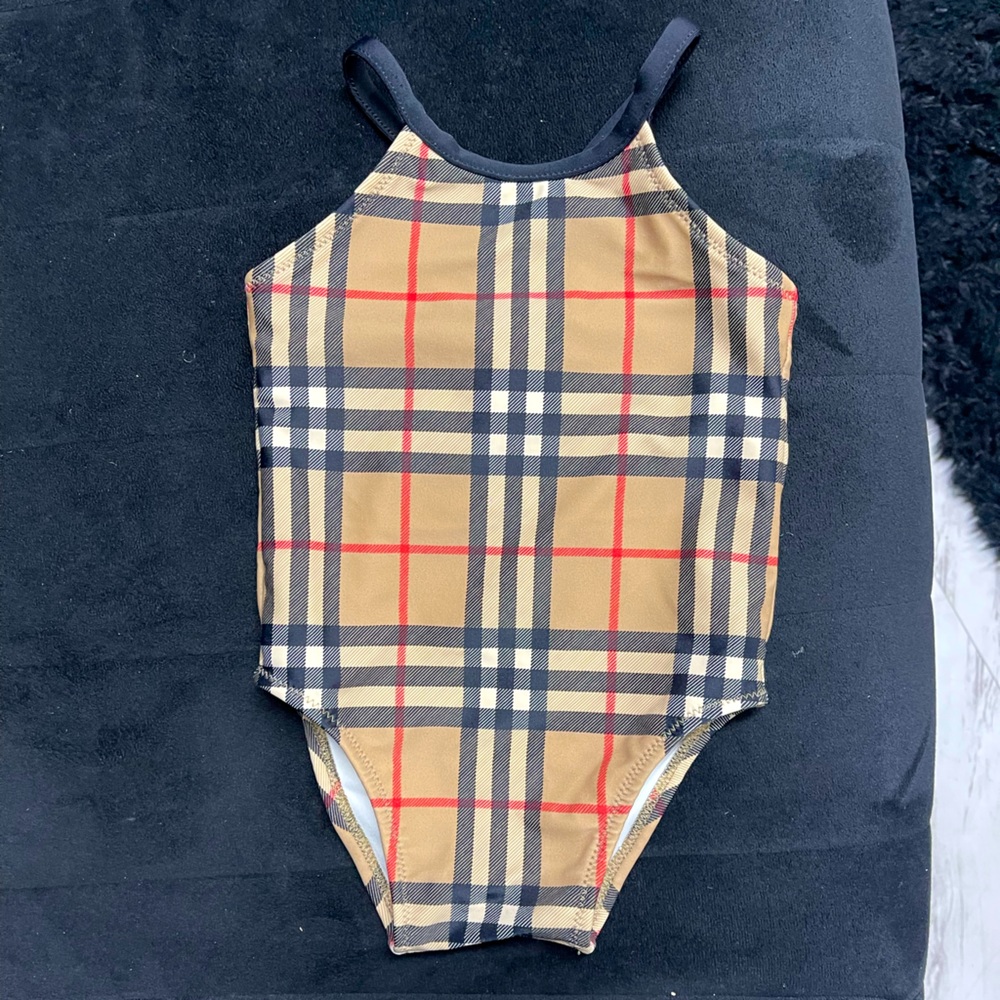 Baby Girls Burberry Swimsuit